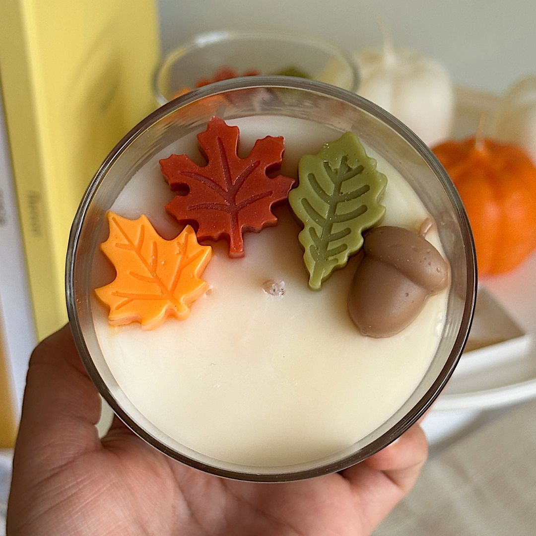 For Cozy Fall Vibes Candle