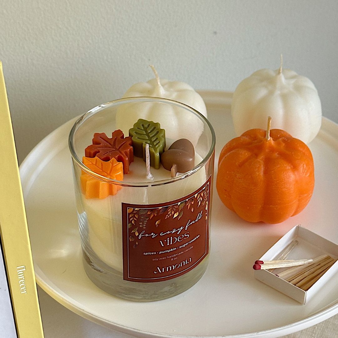 For Cozy Fall Vibes Candle