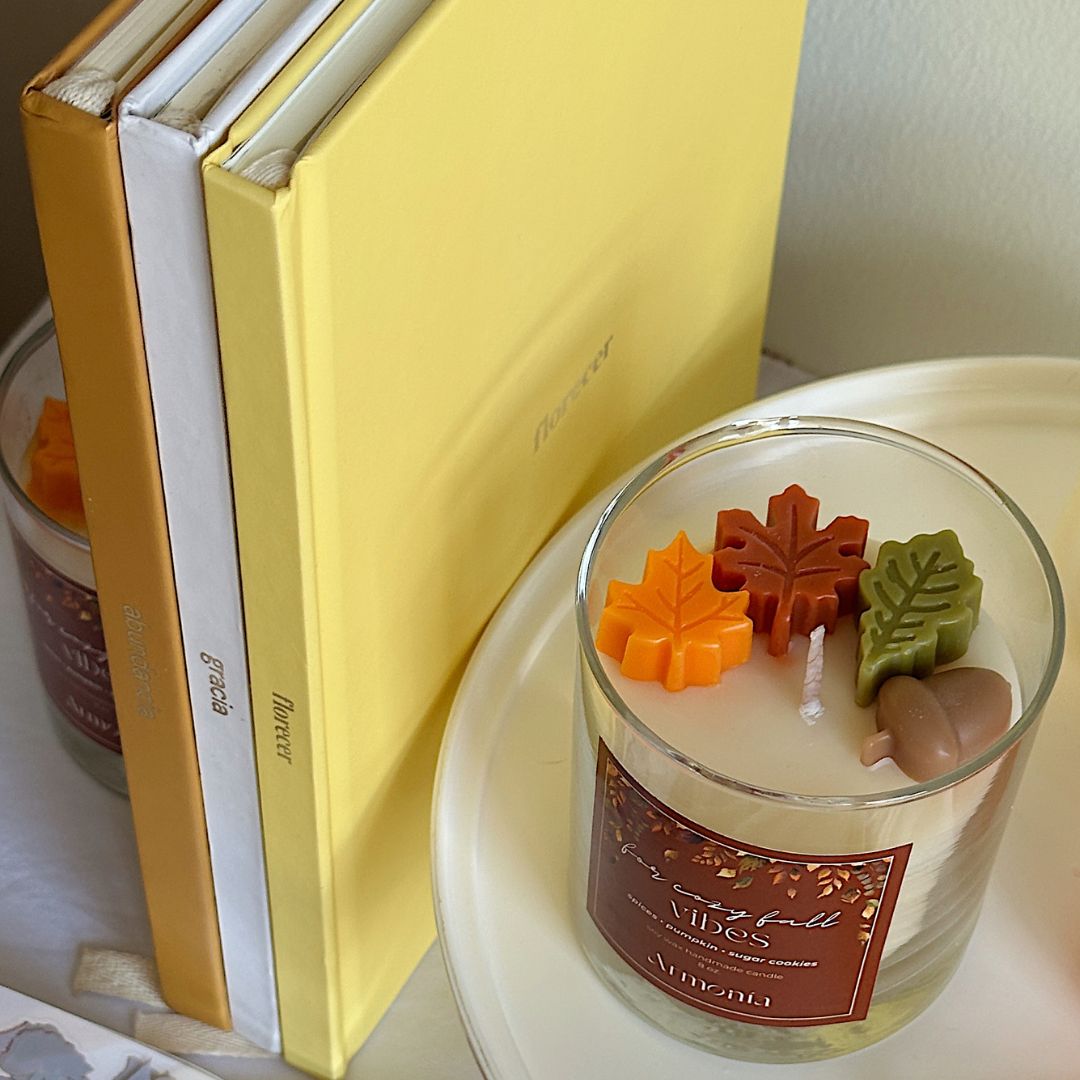 For Cozy Fall Vibes Candle