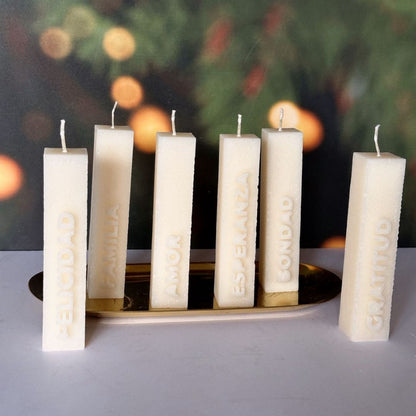 Kit: 6 Velas de Intención ft. Gabriela Solis