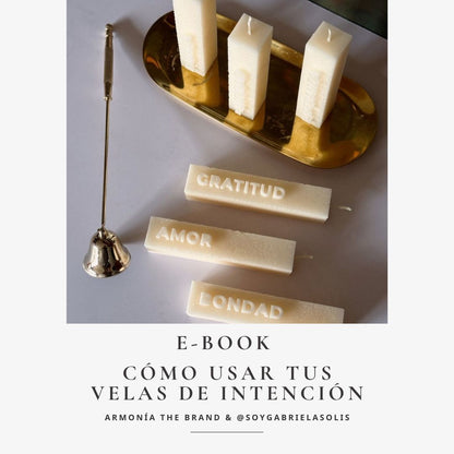 Kit: 6 Velas de Intención ft. Gabriela Solis